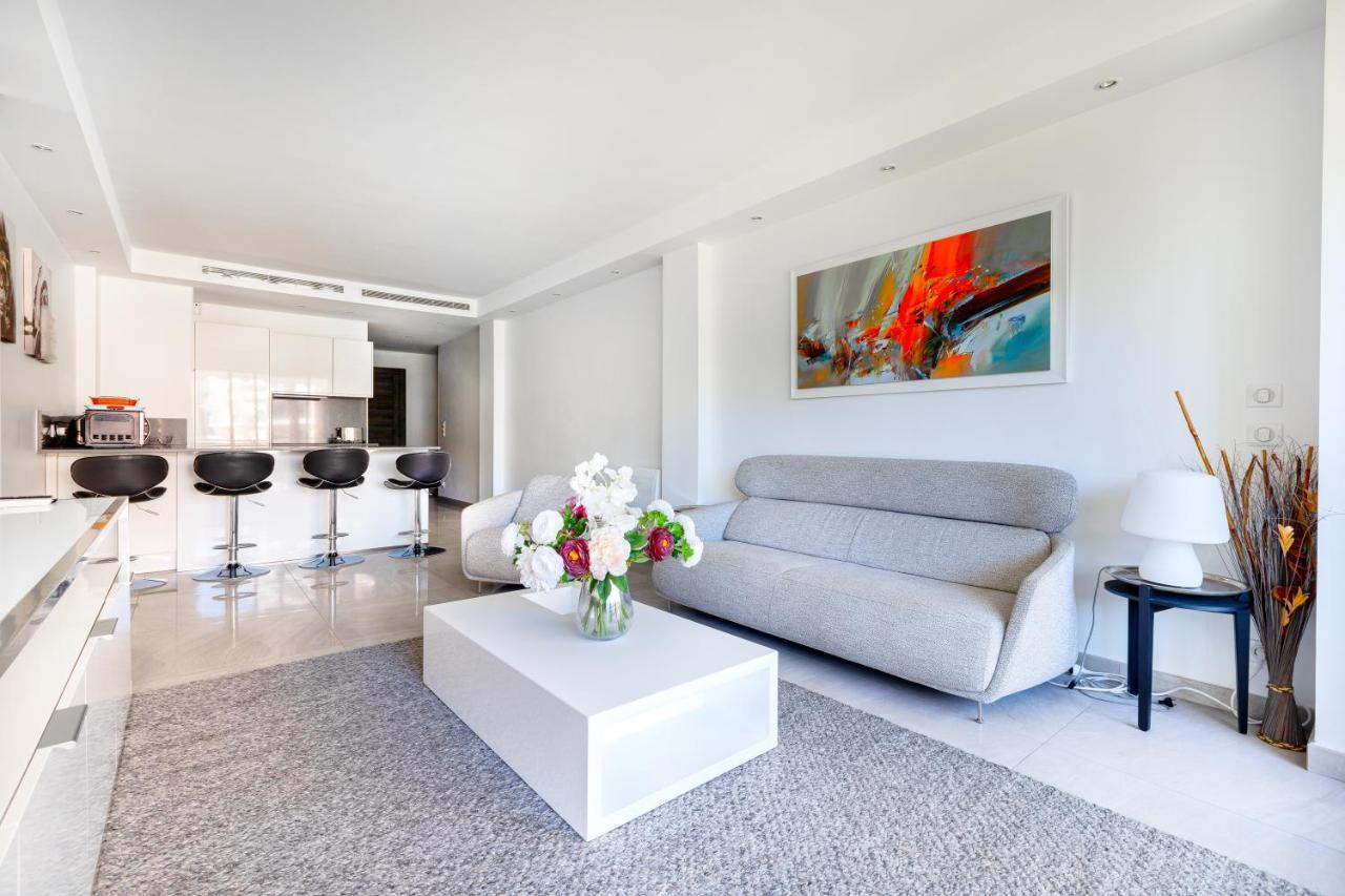 Agence Des Residences - Appartements Prives Du 45 Croisette- Prestige Cannes Luaran gambar